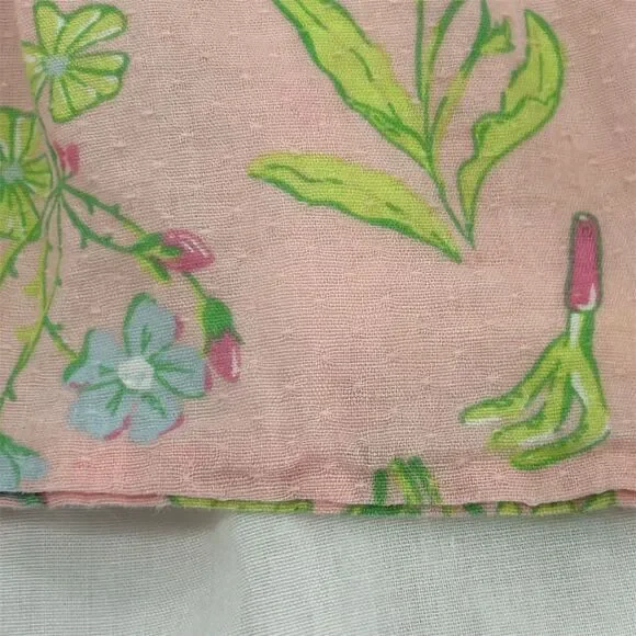 Sigrid Olsen Girls Floral Sundress Pink Size 4 Sleeveless Spring Twirl - Picture 7 of 11